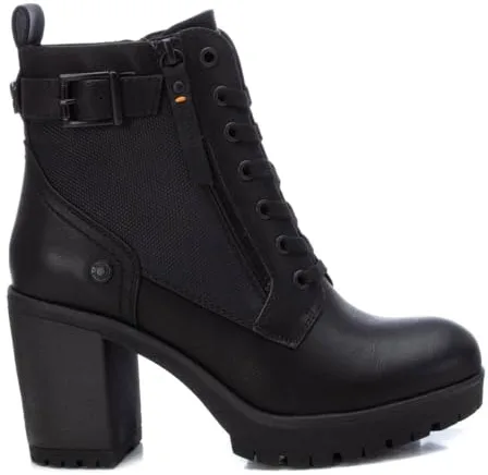 REFRESH - Botín Mujer Negro - Calzado Cómodo y Versátil - Moda casual - Modelo 17123202 (Talla 40)