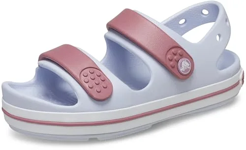Crocs Crocband Cruiser Sandal K, Sandalias Unisex niños, Dreamscape Cassis, 33/34 EU