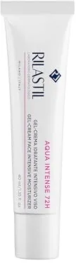 Rilastil - Aquaintense 72h Crema Facial Hidratante, Hidratación Profunda Duradera, con Ácido Hialurónico Ceramidas, Mejora Elasticidad Barrera Cutánea - 40 ml