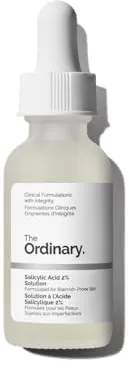 The Ordinary Salicylic Acid 2% Solution, Sérum con Ácido Salicílico, Sérum específico para pieles con tendencia a las imperfecciones, 30 ml