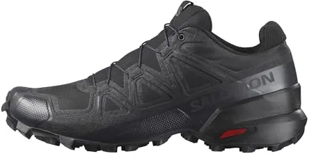 SALOMON Speedcross, Zapatillas de Trail Running Hombre, Black Black Quiet Shade, 41 1/3 EU
