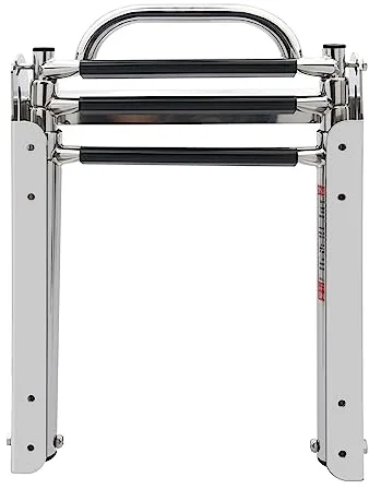 KAOLALI Escalera de Barco Piscina Escalera de Baño Plegable de Acero Inoxidable para Piscinas Yates Barcos