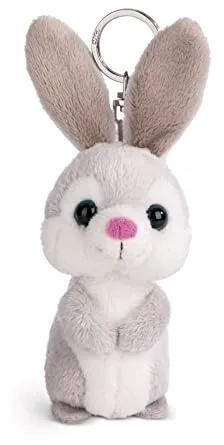 Schlüsselanhänger Hase Fynn Fluffy 10cm Green