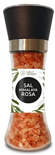 Sal Del Himalaya Rosa En Molinillo. 100% Natural, Organico, Sin Aditivos, Sin Refinado. Para Sazonar Y Condimentar. (Sal Rosa Del Himalaya)