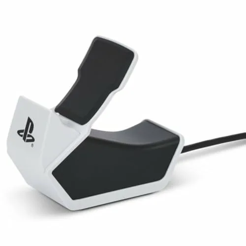 Estación de carga Solo de PowerA para control inalámbrico DualSense: Blanco, carga del mando DualSense, carga, Sony PlayStation, PS5, con licencia oficial