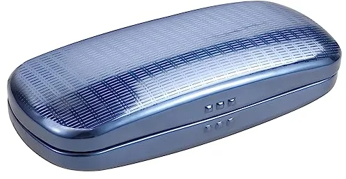 Hifot Funda Gafas Rigida, Aluminio Organizador de Gafas, Metal Funda Gafas de Sol, Estuche Gafas para Mujer Hombre