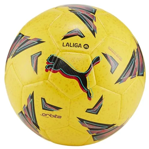 Puma 084108-02 Orbita LaLiga 1 HYB Soccer Ball Unisex Yellow Tamaño 4