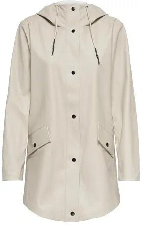 ONLY Raincoat ONLELISA Raincoat Silver Lining L Silver Lining L