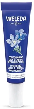 Weleda – Contorno de Ojos y Labios Redensificante, Reduce Arrugas, Bolsas Ojeras e Hinchazón, Reafirma, 100% Natural, con Genciana Azul y Edelweiss, Vegana, Pieles Maduras - 10 ml
