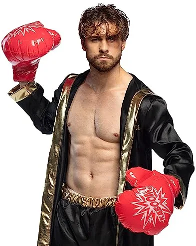 Boland 02804 - Guantes de boxeo hinchables, 2 piezas, 48 cm, juguete acuático, decoración de fiesta para piscina y fiesta temática, accesorios para disfraces