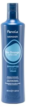 Fanola Wonder NoOrange Shampoo, Champú Anti-Anaranjado, 350 ml