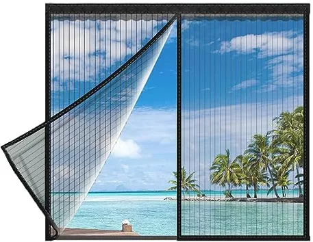 DarkSwan Personalizar mosquiteras para Ventanas, Negro mosquitera Ventana magnetica, mosquiteras magneticas para Ventanas Sellado Arriba a Abajo Automáticamente, Velcro iman Window Mosquito Net