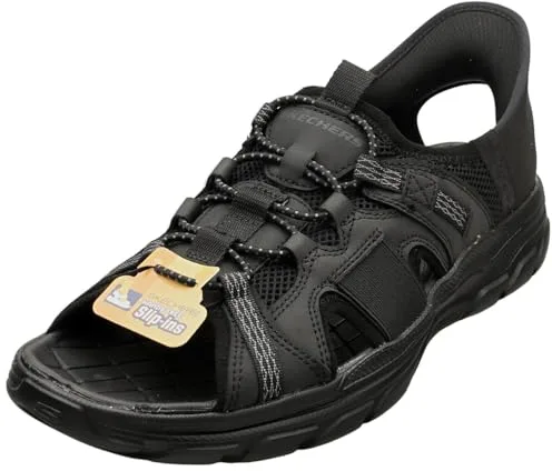 Skechers - SKECHERS REVOLTED SS MERRICK, Sandalias deportivas Hombres, Black,