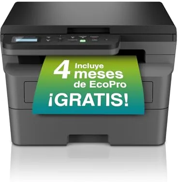 Brother DCP-L2627DWE Impresora Láser Monocromo 3en 1, Eficiente Fácil de Configurar y Conectar con Una Impresión Rápida y Sin Errores