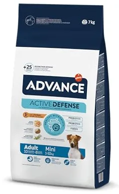 Advance Mini Adult Chicken, Pienso para Perros Adultos de Razas Pequeñas con Pollo, 7kg