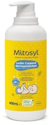 Mitosyl, Loción Corporal Dermoprotectora, Hidratación Profunda, Piel Sensible y Atópica, Fórmula Vegana con Manteca de Karité, 400ml