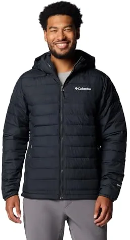 Columbia Chaqueta con Capucha para Hombre, Powder Lite II