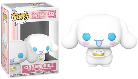 Funko Pop! Sanrio: HK - Cinnamoroll - Cinnamaroll - Hello Kitty - Figura de Vinilo Coleccionable - Idea de Regalo- Mercancia Oficial - Juguetes para Niños y Adultos - Cartoons Fans