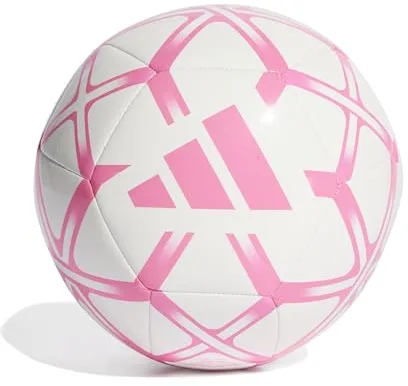 Adidas Unisex - Adulto Starlancer Club Ball, White/Solar Pink, 3