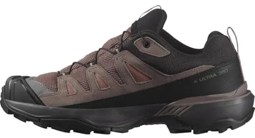 Salomon X ULTRA 360 LEATHER Gore-tex Impermeables Zapatillas de senderismo, Mujer