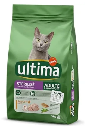 Ultima Esterilizado Adult Pollo - Comida Seca para Gatos - 10kg