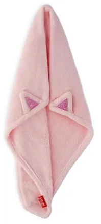 Legami - Turbante para el Cabello Love My Hair, Secado rápido, Microfibra, superabsorbente, Suave, antiencrespamiento, Toalla para el Cabello de Mujer, Cierre con botón, Tema Kitty