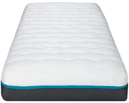 MATTREX | Colchón Cuna Viscoelástico Premium con Doble Funda 120x60x12 – Colchón Cuna Reversible Verano/Invierno – Colchónes Cunas Certificado Oeko-Tex con Tejido Aloe Vera