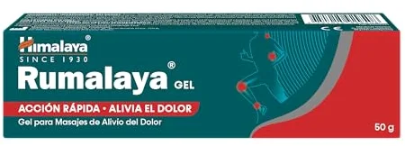 Himalaya Rumalaya Soothing Gel, Fast Action Massage Topical Gel for Renewed Vitality 50 g