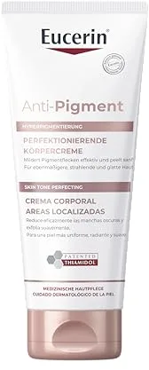 Eucerin Anti-Pigment Loción corporal para áreas localizadas (200 ml), crema de cuerpo exfoliante y regeneradora con Thiamidol, crema antimanchas nutritiva para tratar la hiperpigmentación