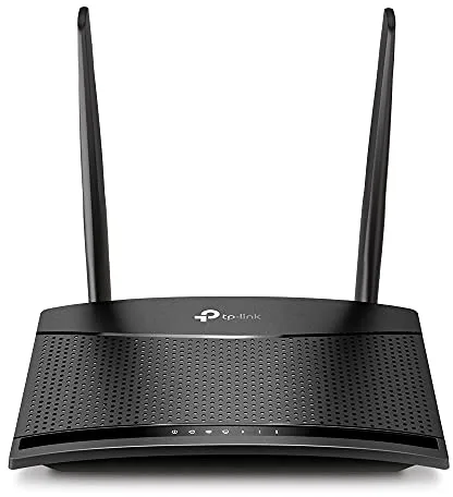 TP-Link TL-MR110 | 4G LTE Router (Cat 4), 3G/4G Router Speed ​​up to 300Mpbs, MicroSim, LAN/WAN Ethernet Port, Detachable Antenna, Plug&Play