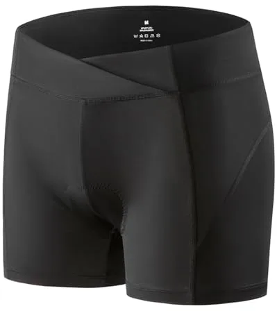 Homord Culotte Ciclismo Mujer Shorts de Ciclismo 4D Acolchados Calzoncillos de Ciclismo con Almohadillas de elásticas y Transpirables de Secado rápido Adecuado para MTB, equitación, Yoga, etc.
