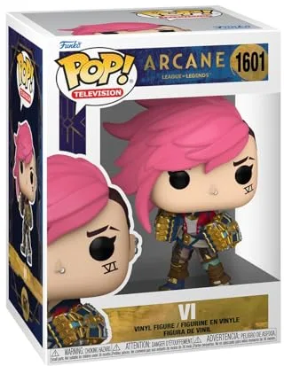 Funko Pop! TV: Arcane LOL - Vi - Arcane: League of Legends - Figura de Vinilo Coleccionable - Idea de Regalo- Mercancia Oficial - Juguetes para Niños y Adultos - TV Fans - Muñeco para Coleccionistas