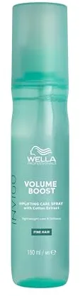 Wella Professionals INVIGO VOLUME BOOST Spray Potenciador de volumen y brillo - Con Extracto de Algodón, 150 ml