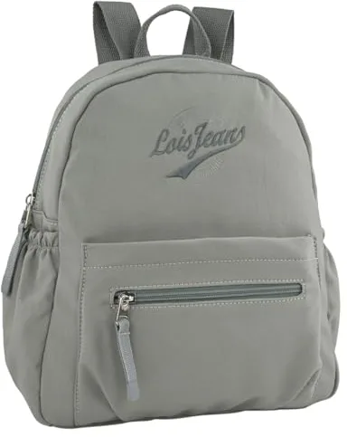 Lois - Bolso Mochila Mujer Elegante Tipo Casual Moderna Para Vestir Mochilas Mujer Estilo Urbano Mochila Negra Mujer Pequeña Ideal Para Uso Diario, Verde Kaki