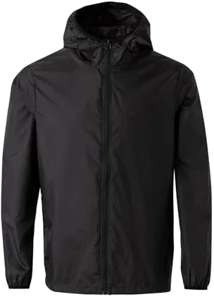 Mukua Stockton, Cortavientos Unisex, Color Black, Talla XL