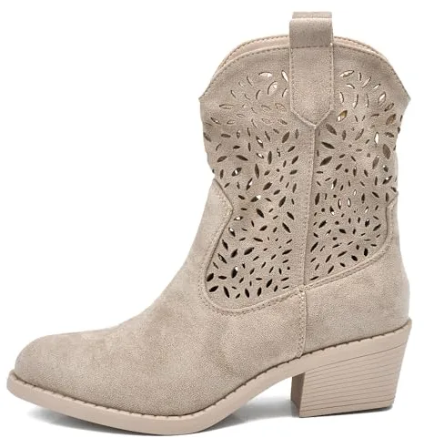 IF Fashion Zapatos para Mujer Botas Botines Camperos MP661, 37 EU