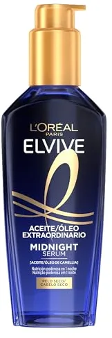 L'Oréal Paris Elvive Aceite Extraordinario Serum Multiusos Nutricion y Brillo para Cabello Seco