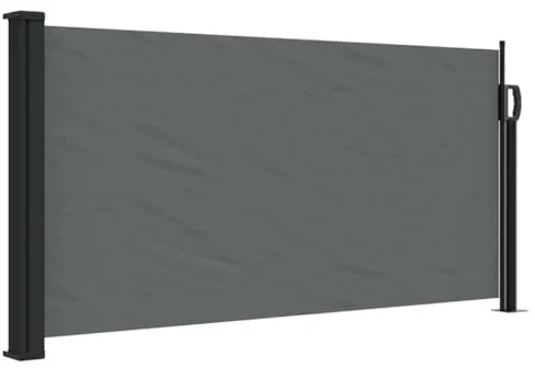 vidaXL Toldo Lateral retráctil Gris Antracita 100x500 cm