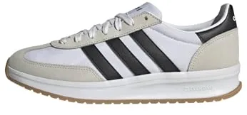 adidas Hombre Run 70S 2.0 Shoes, Cloud White/Core Black/Grey One, 44 EU