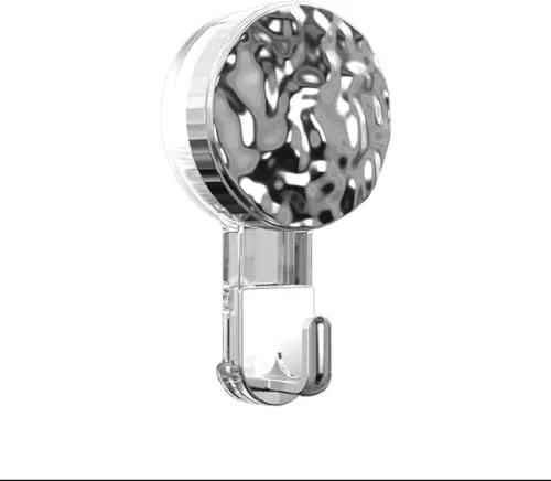 TALEYAE Ganchos de ventosa multiusos sin perforación, puerta extra de fijación para azulejos, toallero, perchero de pared para dormitorio, cocina, baño, inodoro, bañera, masaje, spa