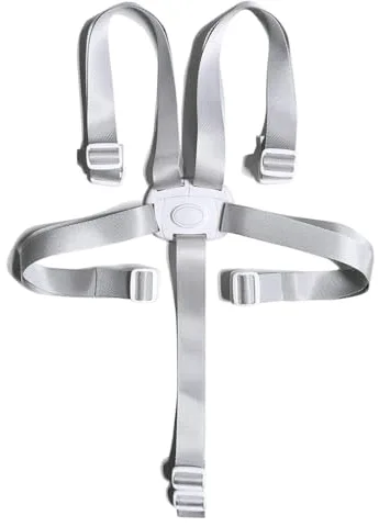 JRYXDS 1Pcs Arnes Seguridad Silla Niño, Cinturón de Seguridad para Bebé, Arnés de Seguridad de 5 Puntos para Niños y Niños, Correa Segura para Silla,trona kinderkraft,kinderkraft(A)