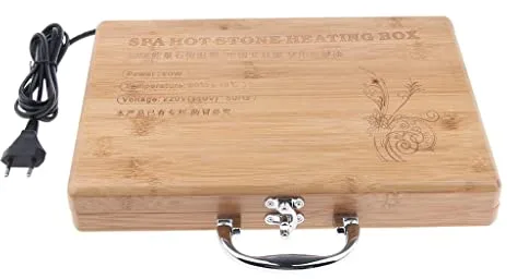 Harilla Calentador de Piedras para Masaje Profundo y Relajante