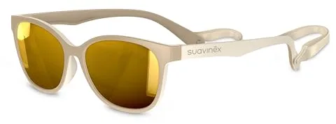 SUAVINEX, Gafas de Sol para Niños de 3 a 8 Años, Polarizadas, con Filtro UV 400, 100% Protección Rayos UVA y UVB, Funda y Cinta de Sujeción Incluidas, Flexibles y Ligeras