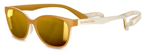 SUAVINEX, Gafas de Sol para Niños de 3 a 8 Años, Polarizadas, con Filtro UV 400, 100% Protección Rayos UVA y UVB, Funda y Cinta de Sujeción Incluidas, Flexibles y Ligeras