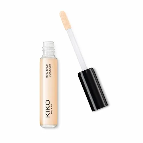 KIKO Milano Skin Tone Concealer - 02, Corrector Fluido Alisador Con Acabado Natural