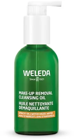 Weleda - Aceite Limpiador Desmaquillante, Limpia y Desmaquilla la Piel, en Profundidad, Sin Dejar Sensación Grasa, para Rostro y Ojos, Apto para Veganos, para Todo Tipo de Pieles - 150 ml