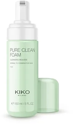 KIKO Milano Pure Clean Foam, Mousse Limpiadora Y Purificante Para El Rostro