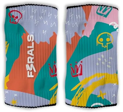 F3RALS® Muñequeras Deportivas | Elásticas y Absorbentes para Gym, Crosstraining, Pádel y Tenis | Protección de Muñeca y Antisudor Unisex Wristband