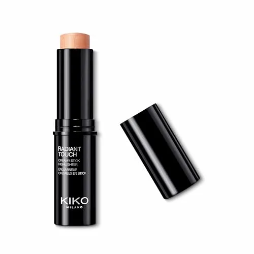 KIKO Milano Radiant Touch Creamy Stick Highlighter 102, Iluminador En Stick: Textura Cremosa Y Acabado Radiante