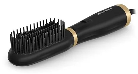 Rowenta Powerstraight Air, cepillo de pelo de aire caliente, secado y alisado 2 en 1, resultados rápidos, fácil de usar, UB5920F0